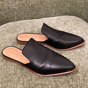 Madewell Gemma Mule Black Leather